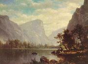 Albert Bierstadt Mirror Lake, Yosemite Valley oil painting reproduction